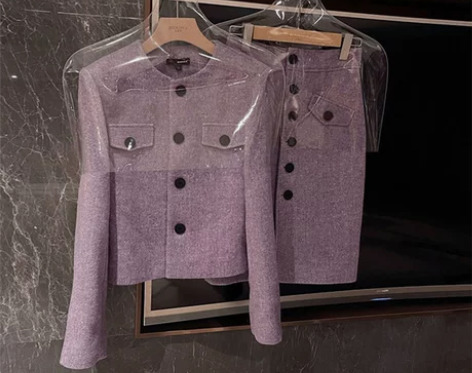 高级感港风复古chic名媛小香风洋气毛呢裙...