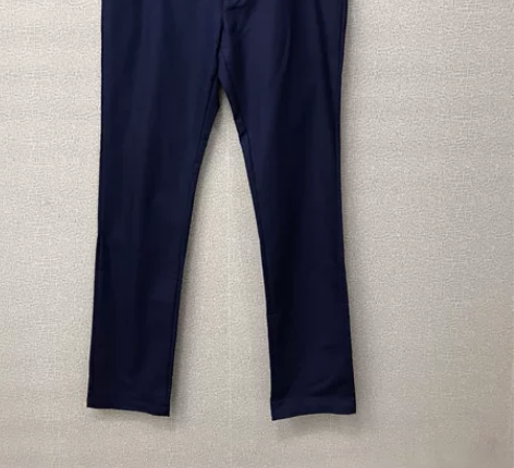 全新马克华菲藏蓝色男士休闲裤 微弹力 面料...