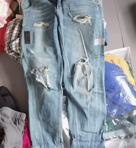 VeroModa 破洞牛仔裤 薄款 160...