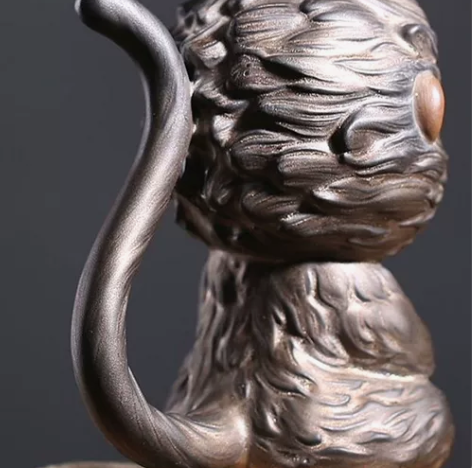 特价清仓精品紫砂灵猴茶宠猴子孙悟空小摆件可...