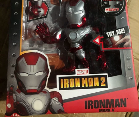 合金钢铁侠7寸关节可动手办(盒损) 感兴趣...