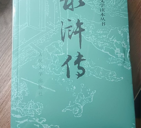 水浒传全新两册人民文学出版社 感兴趣的话点...