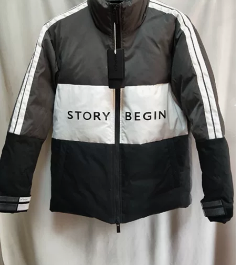 男士全新羽绒服m码，170/88，肩宽44...