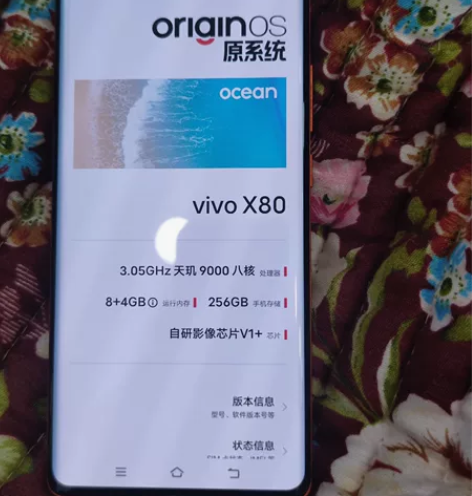 vivox80橙色，全原机，98新在保，8...