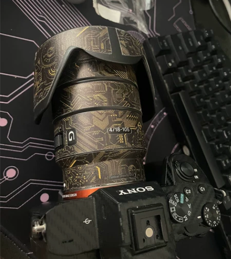 索尼18-105镜头 有套，自用??几乎全...