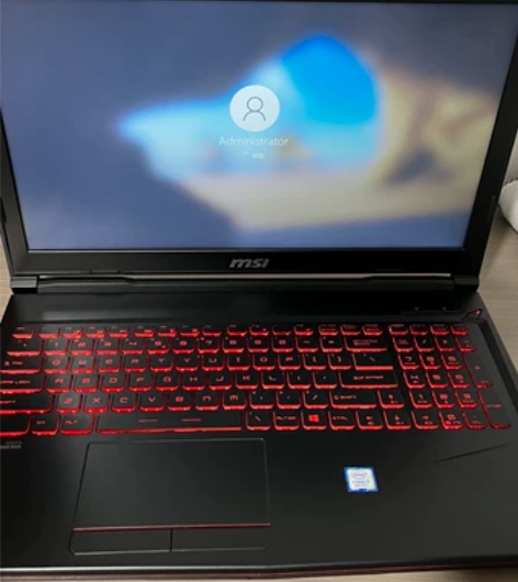 微星GL63 i7 8750H  gtx1...