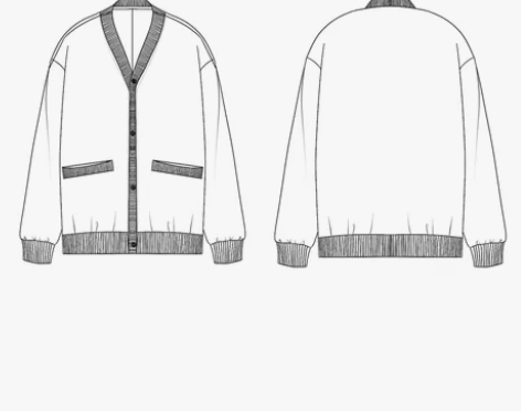 【可加急！】临摹服装款式图代画 包满意 感...