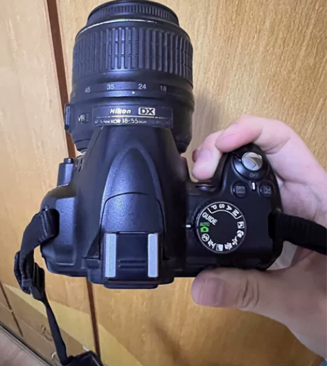 出自用闲置尼康D3000 单反整套，带18...