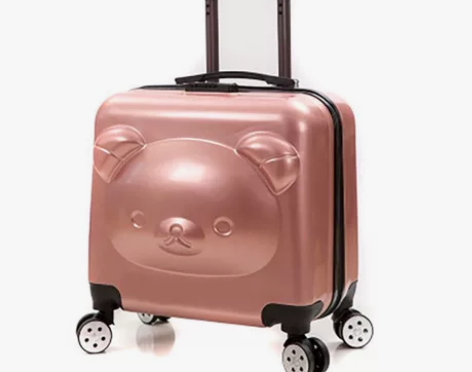 小熊登机箱万向轮拉杆箱儿童行李箱卡通旅行箱...