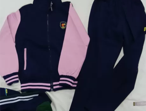 全新全棉校服校裤套装，尺码130，合适的拍...