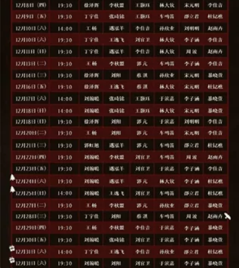 【打包出】音乐剧翻国王棋12.13晚 A3...
