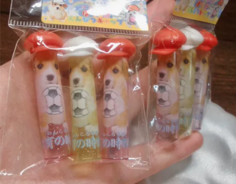 【现货！】日本昭和绝版中古卡通笔帽 古早小...