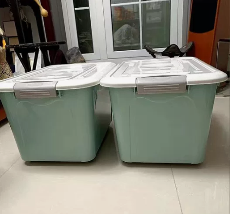 【清仓甩卖】塑料收纳箱特大号家用整理储物箱...