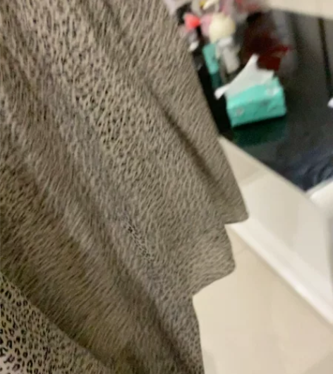 ?LOVFEE小碎花半身裙雪纺豹纹蛋糕裙多...