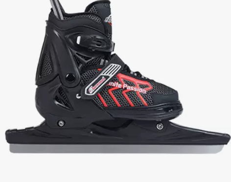 伴威冰刀鞋男女儿童初学成人专业保暖可调码溜...