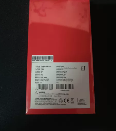 【oneplus】一加2t耳机,黑色原装,...