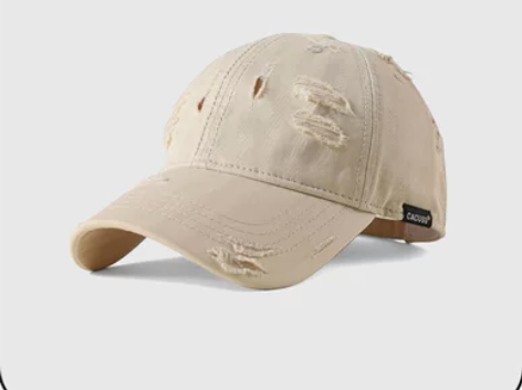 cacuss棒球帽女秋季新款棒球帽男防晒破...