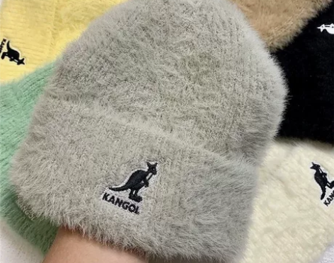 kangol袋鼠针织帽毛绒帽 感兴趣的话点...
