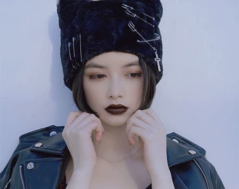 ?怪糖饰物集原创手工毛绒猫耳毛绒帽仿皮草冬...