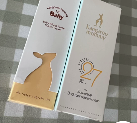 袋鼠妈妈 面部防晒和宝宝护臀膏，全新未开封...