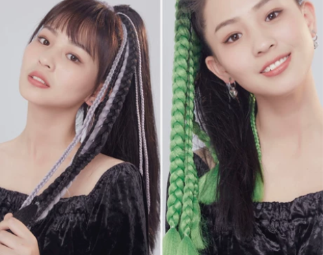 ?LUCY LEE霹雳拳击重辫女生假发马尾...