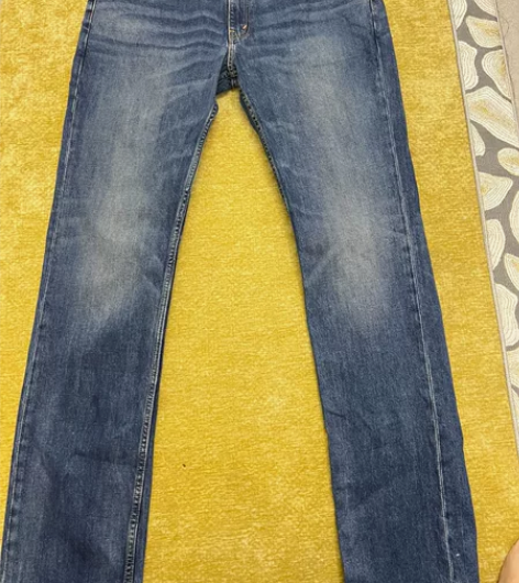 正品李维斯511天蓝色牛仔裤 w36 l3...