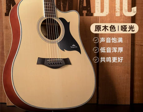 kepma卡马吉他d1c。带背包，变调夹，...