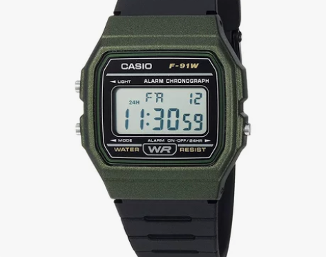 卡西欧手表CASIO F-91W-1JF ...