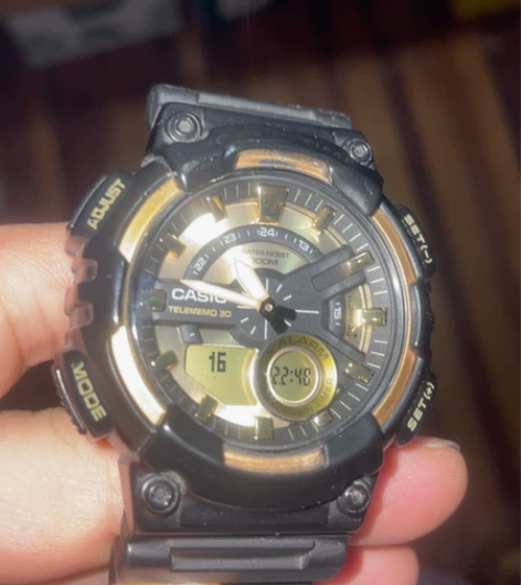 CASIO AEQ110学生手表，功能正常...