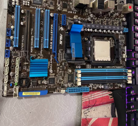 华硕主板M4A87TD  EVO独立显卡大...