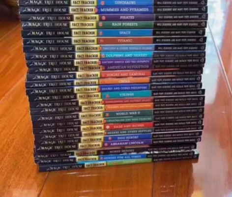 【清仓】点读版神奇树屋小百科大全套 40册...