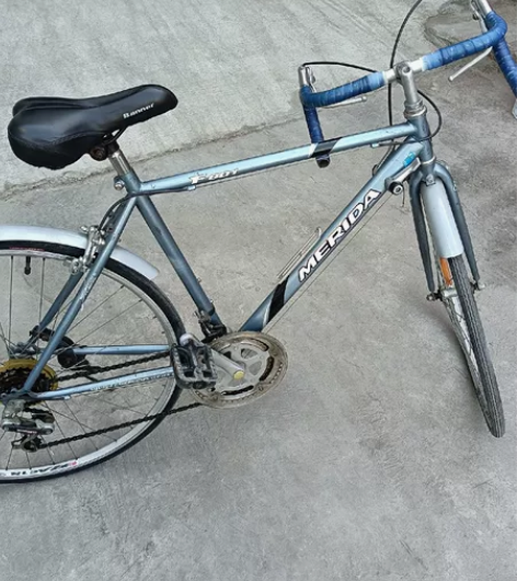 美利达f801公路自行车，12速，朋友回家...