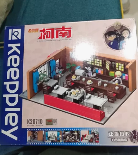 Keeppley正版授权IP名侦探柯南剧场...