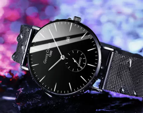 网红同款手表男高中初中运动超薄学生表防水潮...