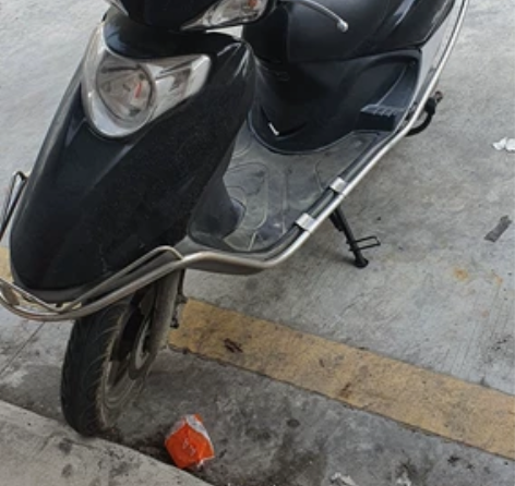 骑了2年的踏板摩托车转让，自从买了小四轮这...