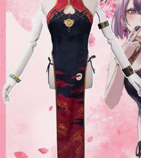 fgo 酒吞童子旗袍cos 悠窝窝 除内裤...