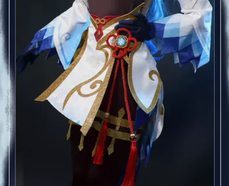 原神cos次元依甘雨s码，新版衣服+假毛 ...