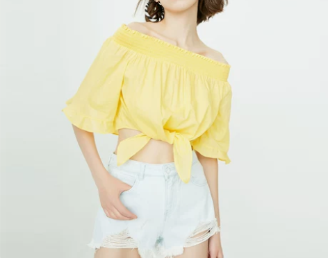 绫致|ONLY2019夏季新款时尚糖果色破...