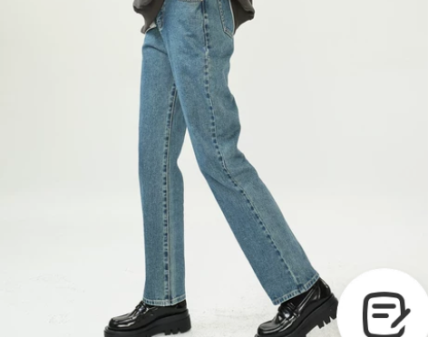 ?【狂欢价】牛仔裤女直筒宽松2020年秋新...