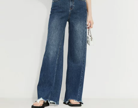 【双11预售】ONLY2021冬季高腰宽松...