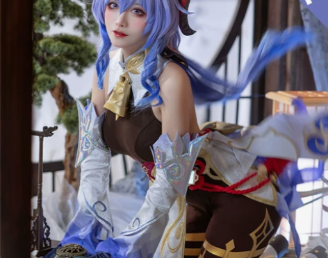 现货三分妄想原神cos服王小美甘雨守月co...