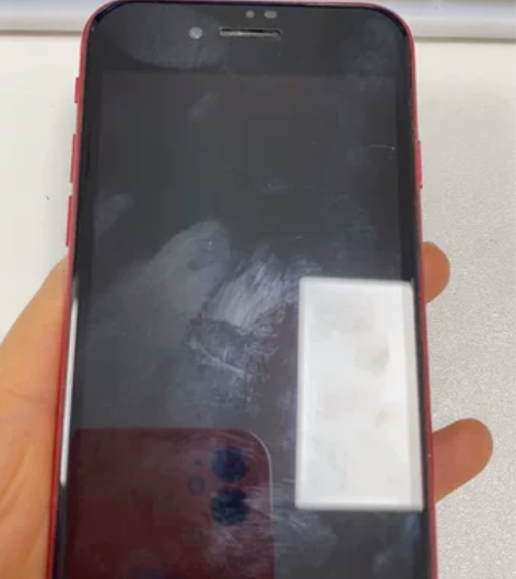 红色苹果8女士自用机 国行全网通换过电池现...