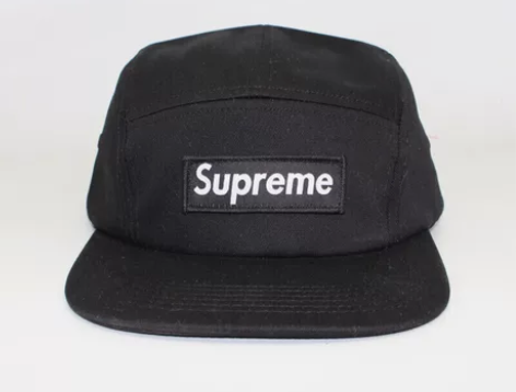 SUPREME20SS刺绣男女棒球帽五片帽...