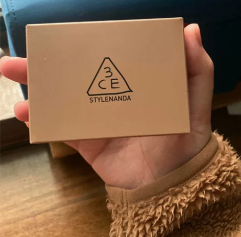 3ce双色修容 暖棕色 有盒 保真 可修容...