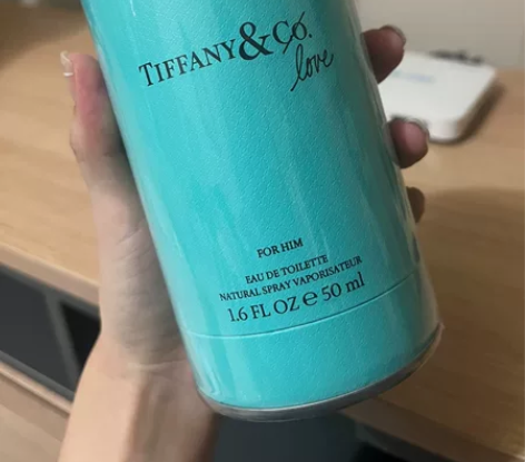 Tiffany love for him ...