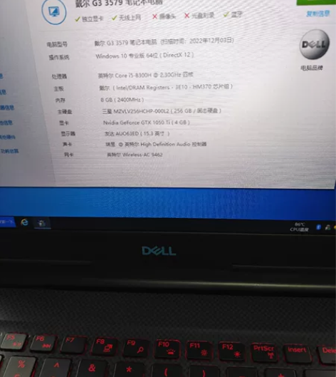 Dell g3-3579  i5-8300...