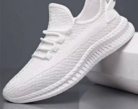 男鞋2022秋季新款网鞋男跨境批发飞织透气...