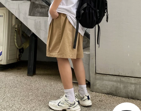 日系原宿风工装短裤男夏季高街ins潮牌港风...