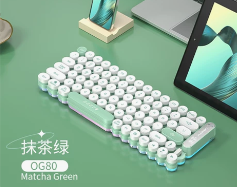 抖音富贵同款/OG80蜂潮无线办公静音女生...