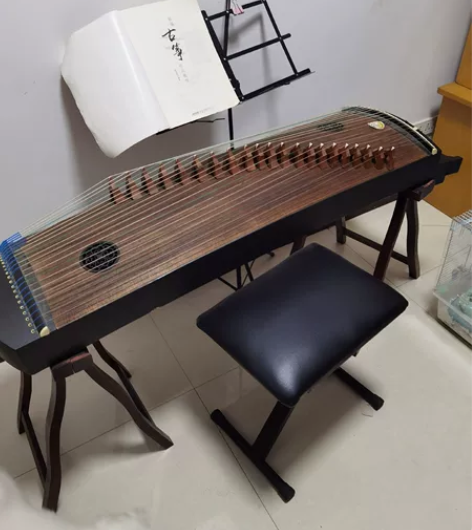弘音古筝便携式新筝迷你小古筝儿童初学者入门...